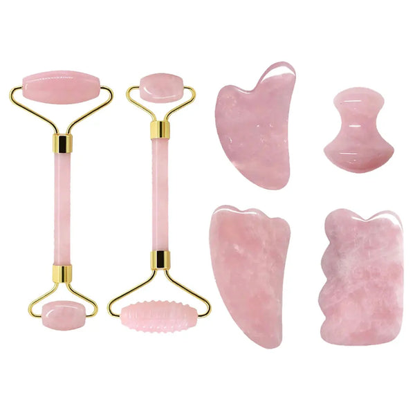 Rose Quartz Facial Ritual Set
